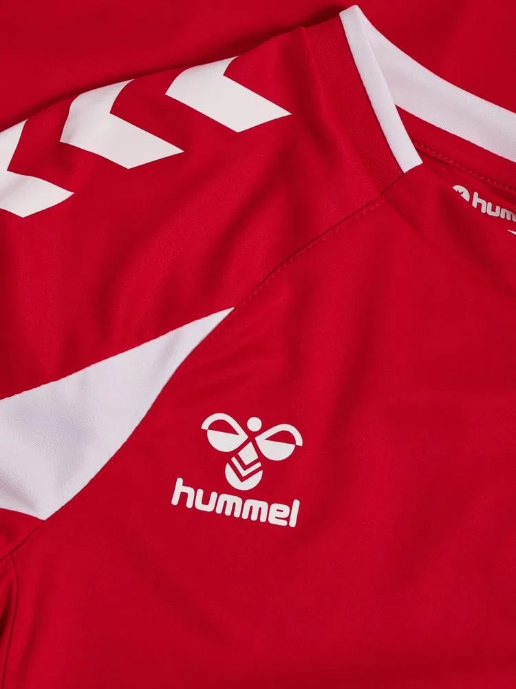 Футболка с длинным рукавом детская Core 2.0 Jersey Longsleeve Hummel, красный — фото 3