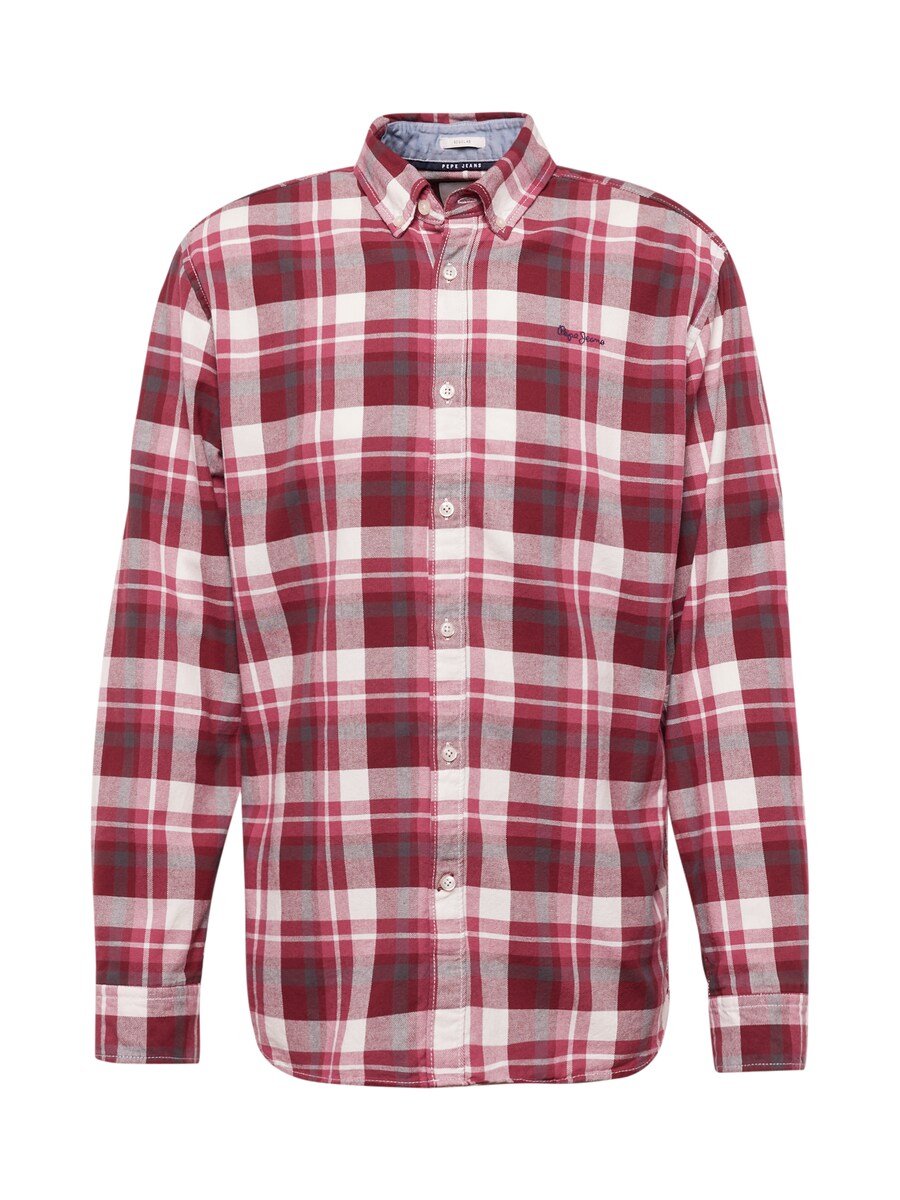 

Рубашка обычного кроя на пуговицах Pepe Jeans Cressing, цвет Cherry red/Light red