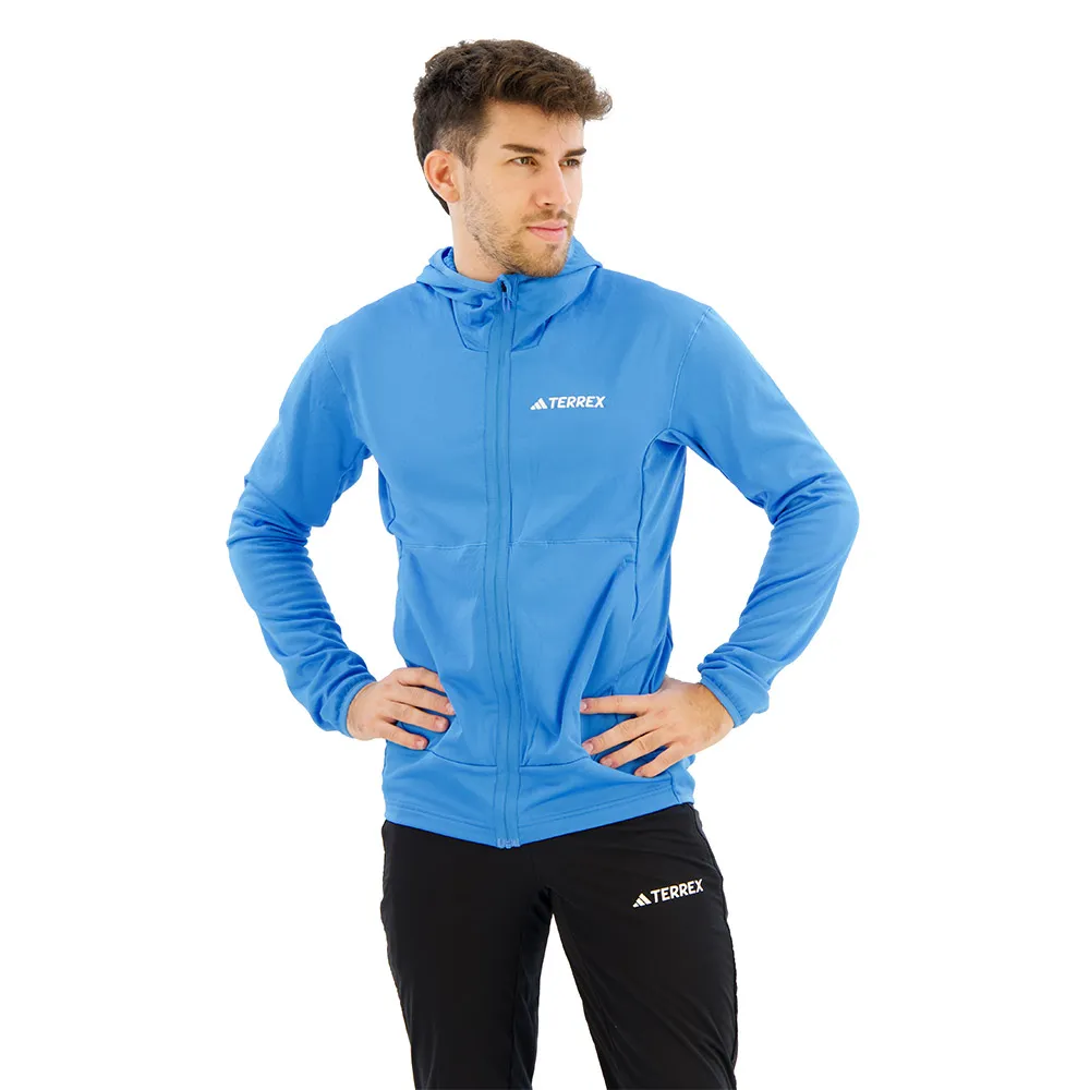 

Флис adidas Terrex Xperior Light full zip, синий