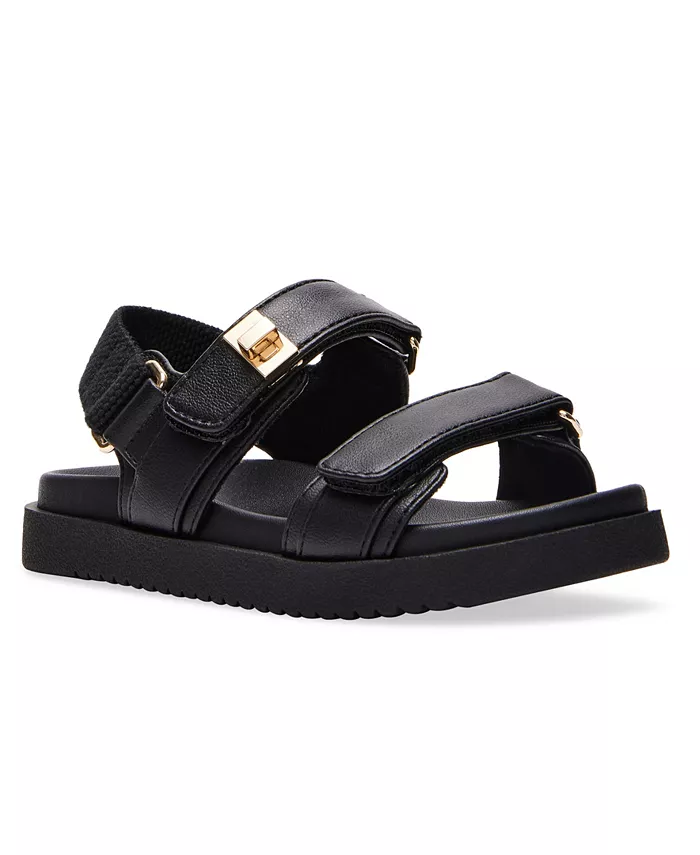 

Детские сандалии T-Mona с анатомической стелькой для девочек Steve Madden, черный