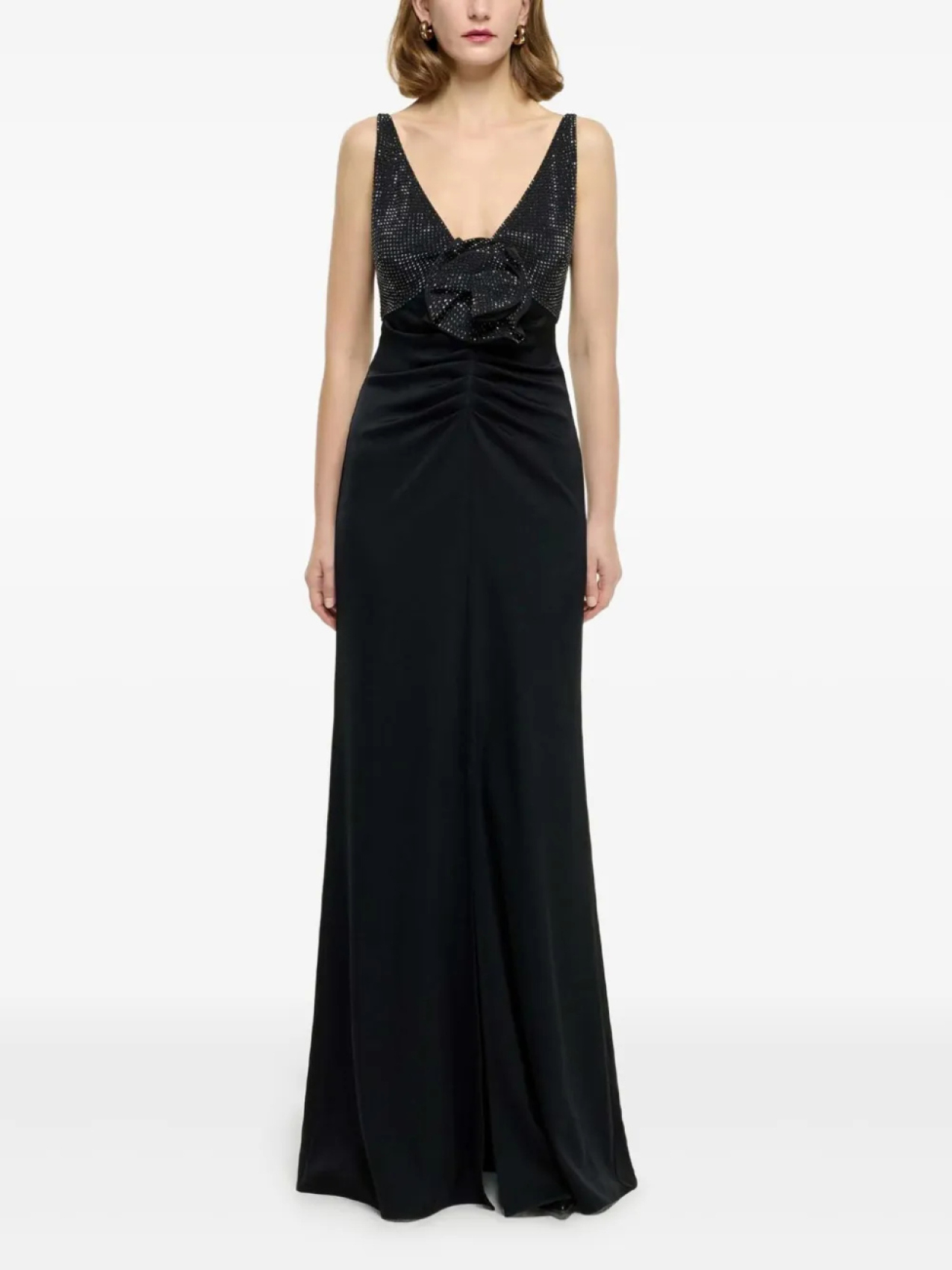 

Платье со стразами Roland Mouret, черный