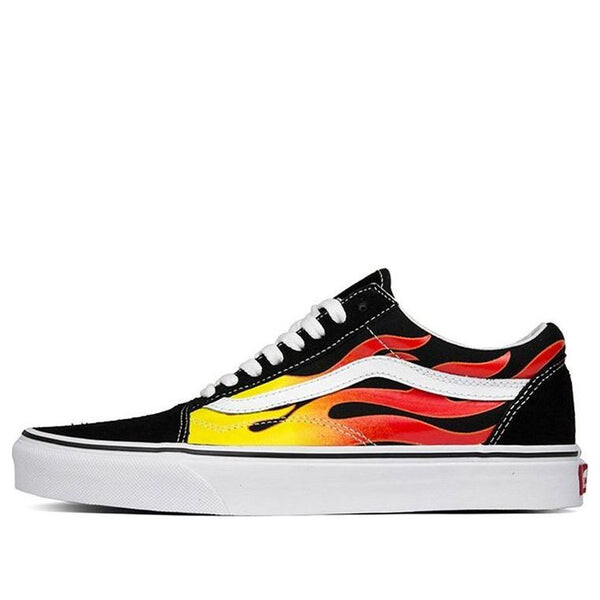 

Кроссовки old skool 'flames' Vans, черный