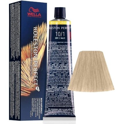 

Koleston Perfect Me+ Rich Naturals 10/1 Светло-русый пепельный 60 мл, Wella