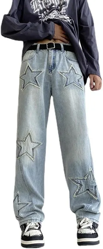 

Джинсы Y2K мешковатые с высокой талией Flixxo