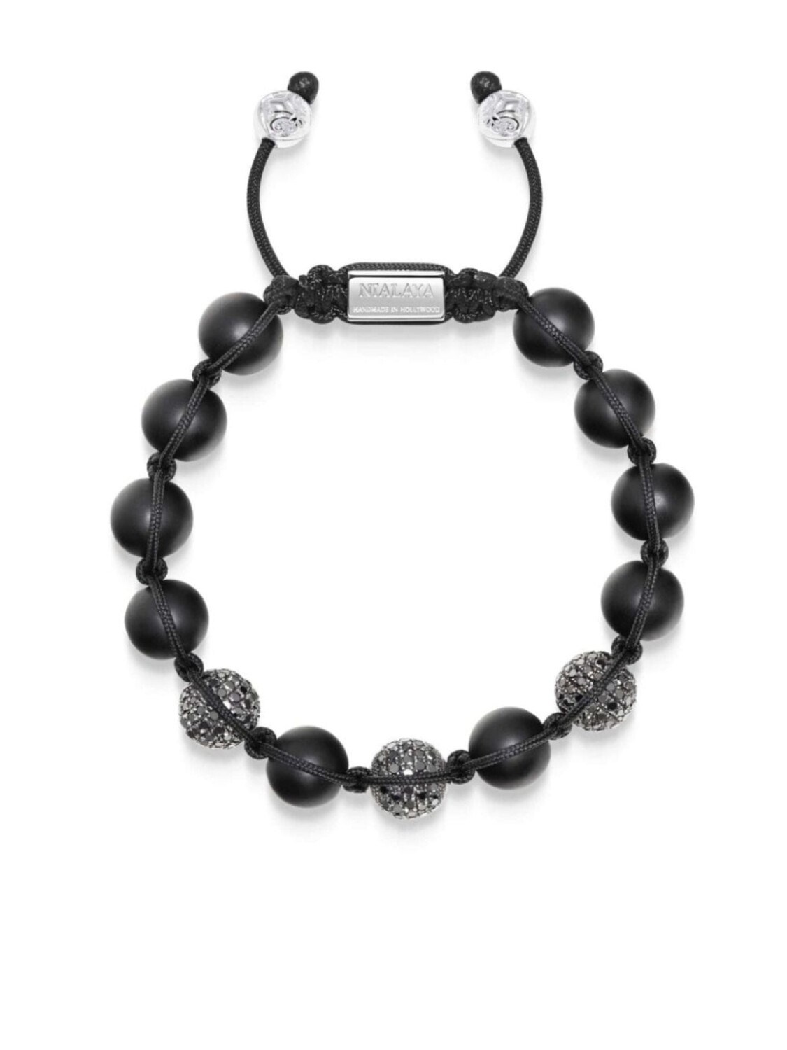 

Браслет из бисера Nialaya Jewelry, черный