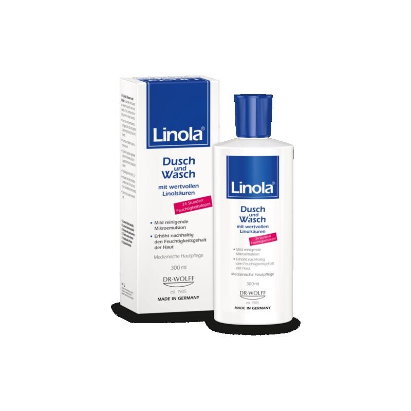

Гель для душа и умывания Linola, 300 ml