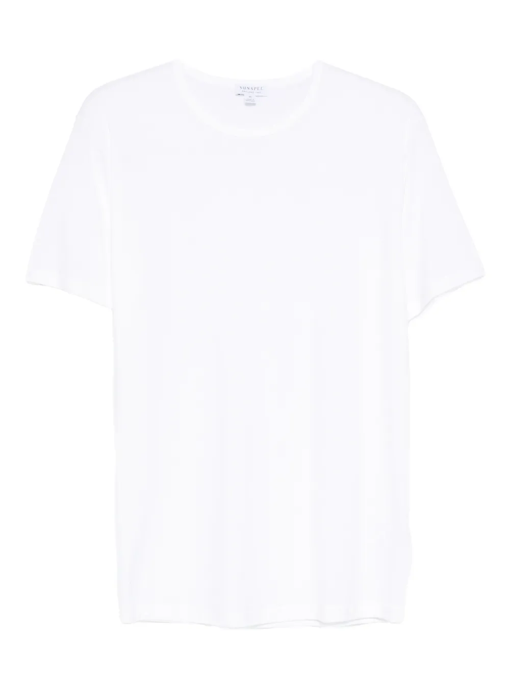 

Футболка с круглым вырезом Sunspel, белый