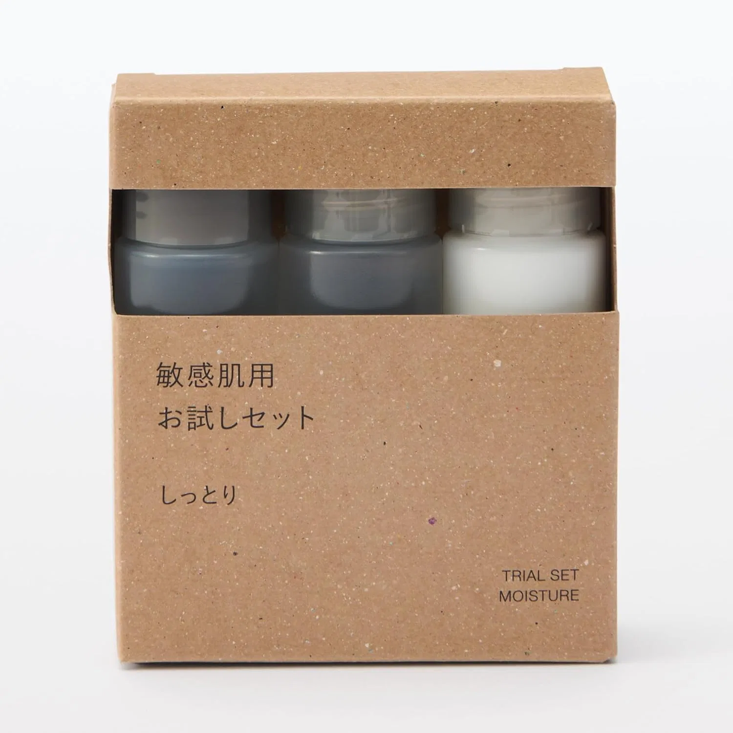 Набор для ухода за кожей Muji Sensitive Skin Trial Set 20 мл × 3 — фото 4