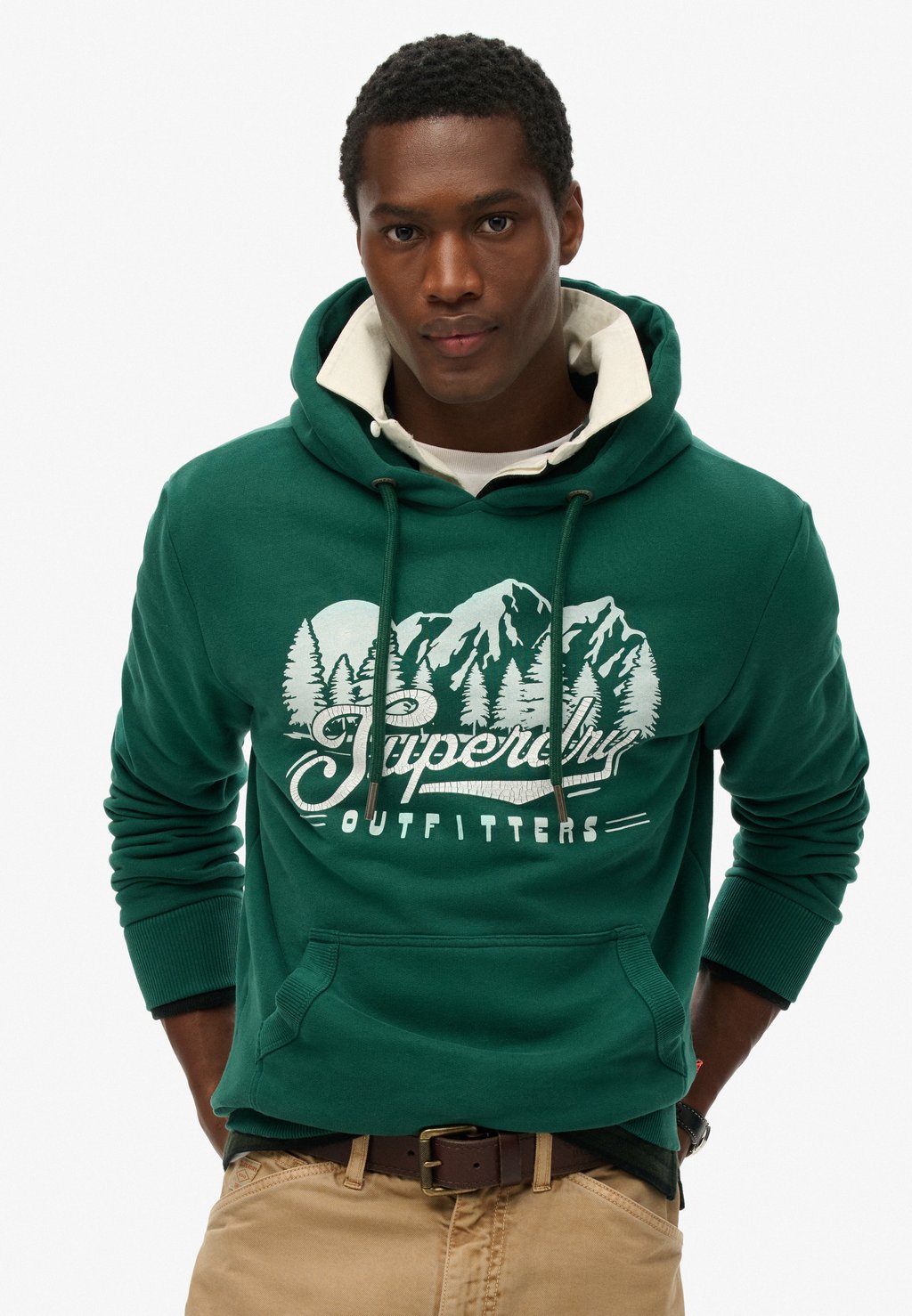 

Толстовка Superdry, зеленый