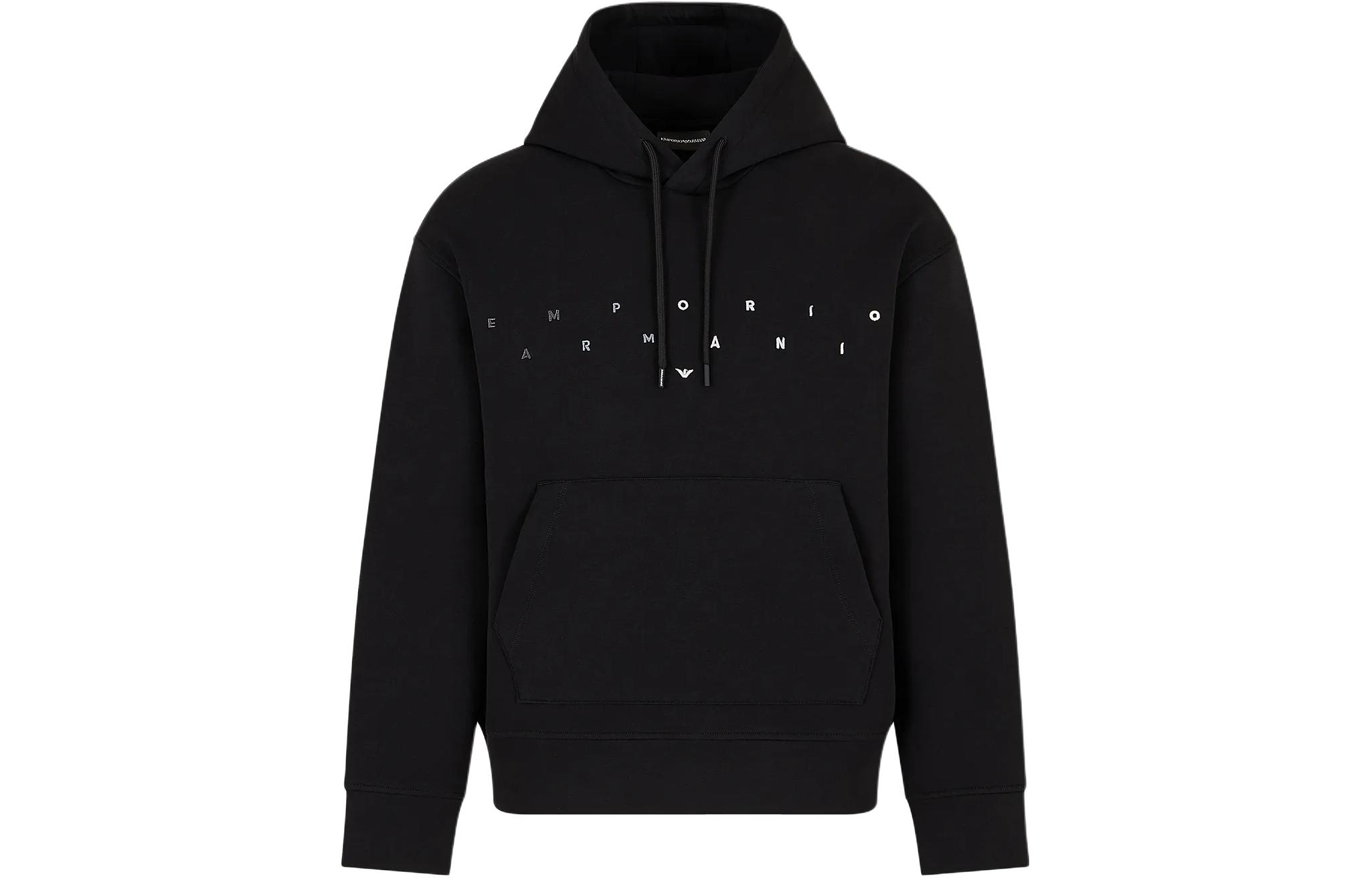 

Толстовка с логотипом EMPORIO ARMANI, черный