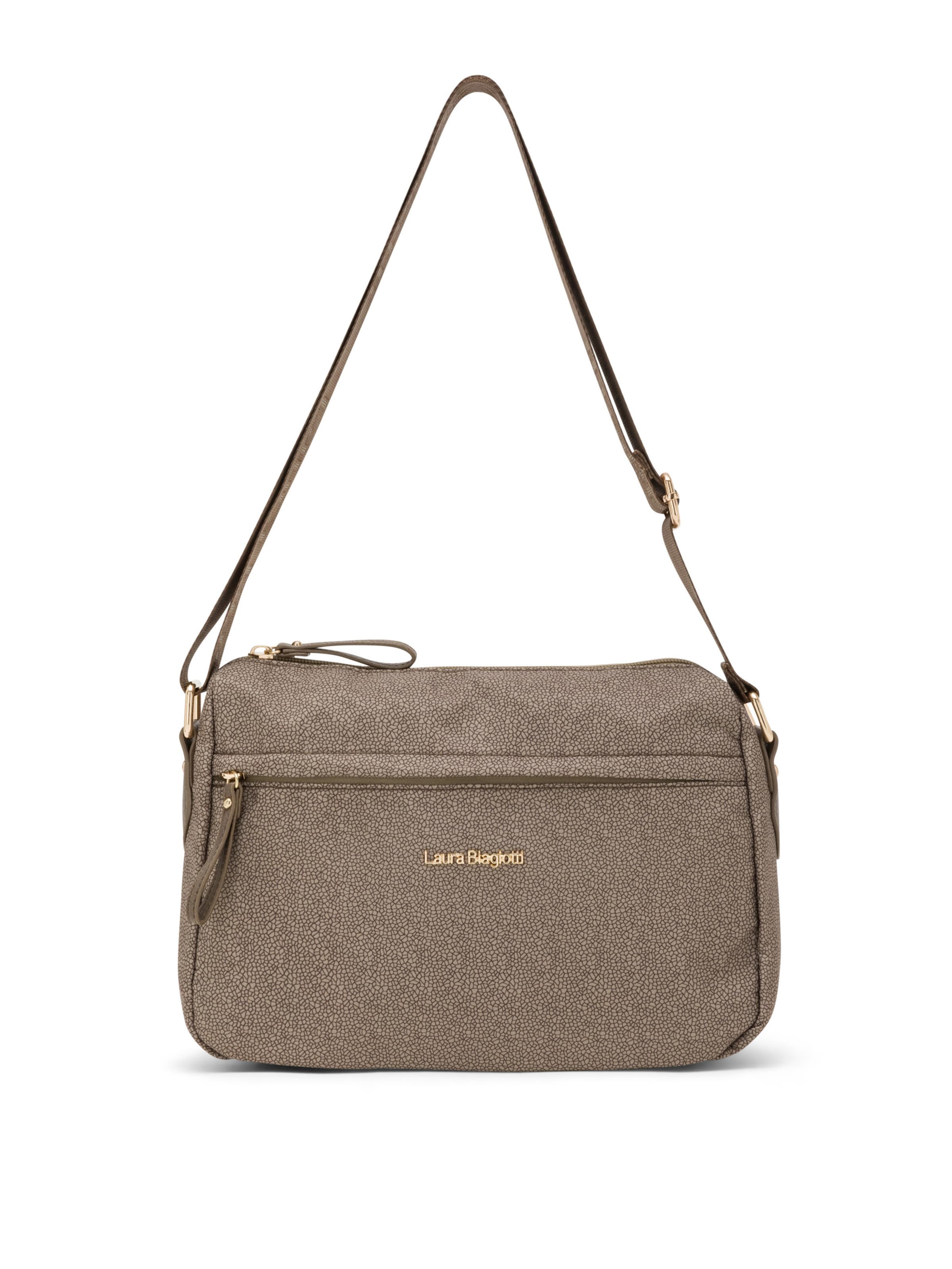 

Laura Biagiotti Сумка кросс-боди 'Lorde 11' в бежевом цвете