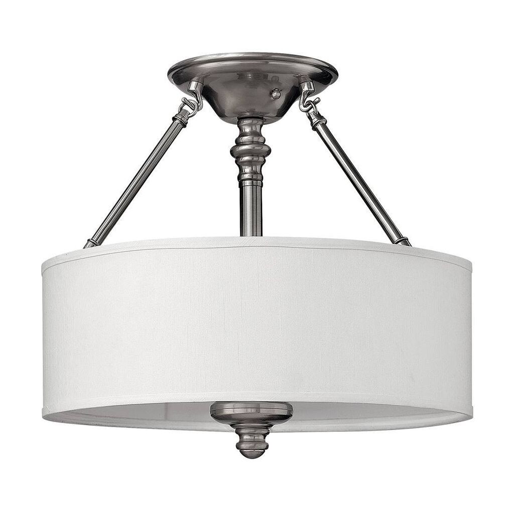 

Потолочный светильник Sussex, матовый никель Elstead Lighting