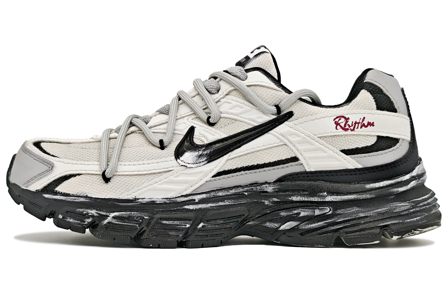 

Беговые кроссовки Initiator унисекс низкие Morning Mist Gray Nike, серый