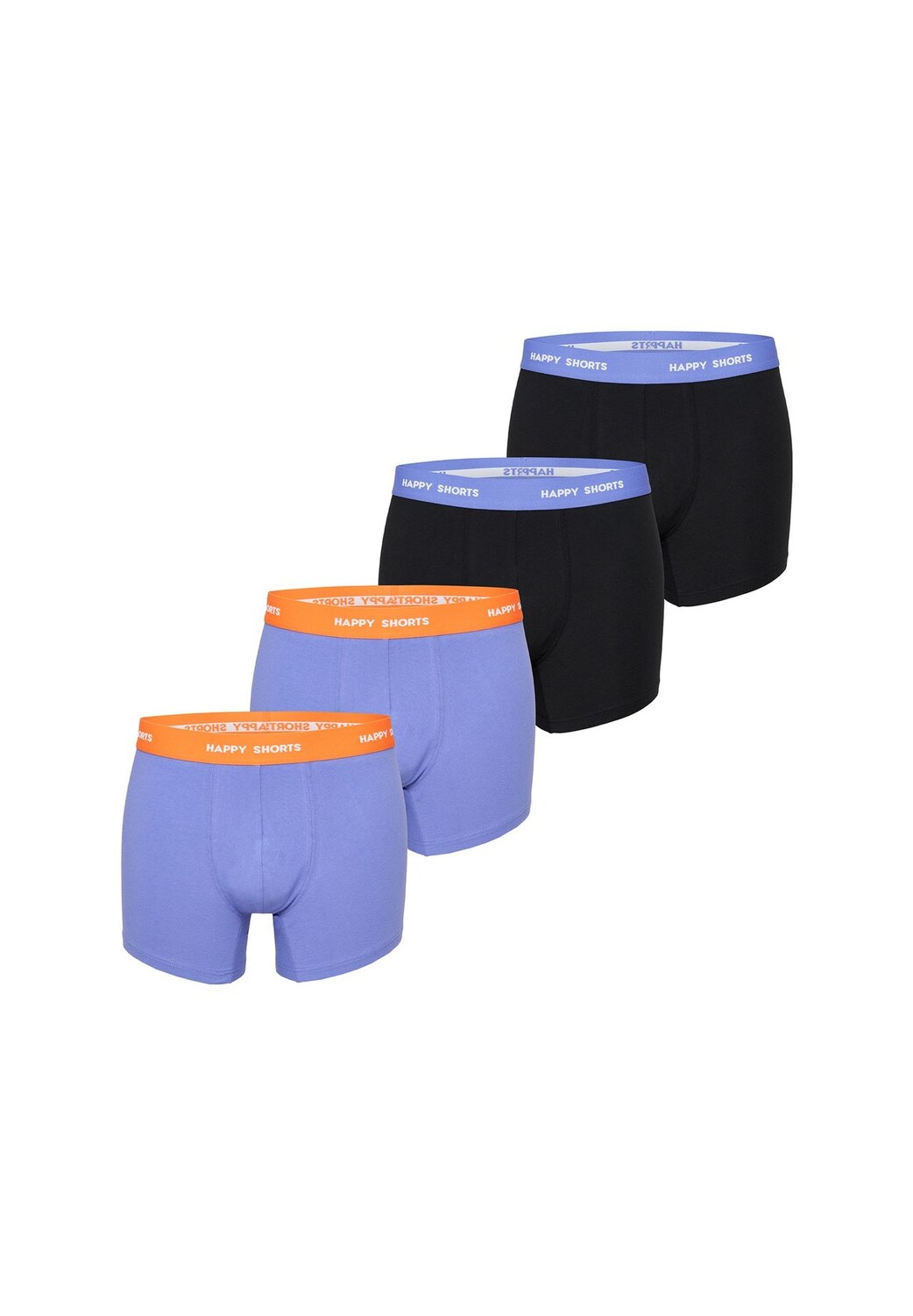 

Трикотажные трусы в стиле ретро HAPPY SHORTS, цвет Purple Black Herren