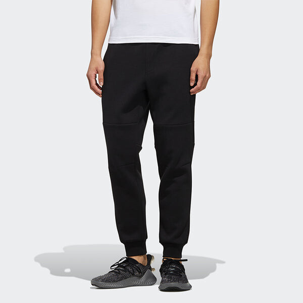 Спортивные штаны adidas AI PNT Space Casual Sports Knit Long Pants Black, черный — фото 3