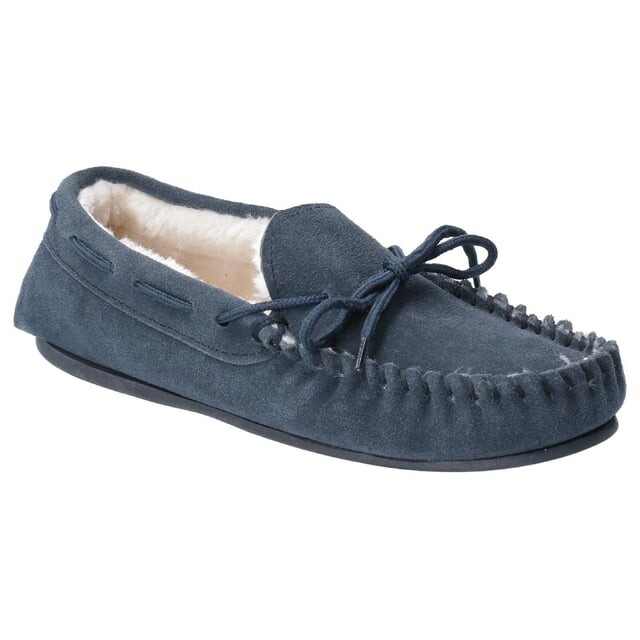 

Женские тапочки Allie из кожи Hush Puppies, синий