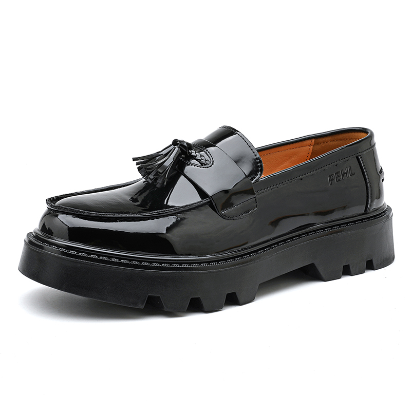PEHL Мужские повседневные туфли Men's Low top Black/Green — фото 3