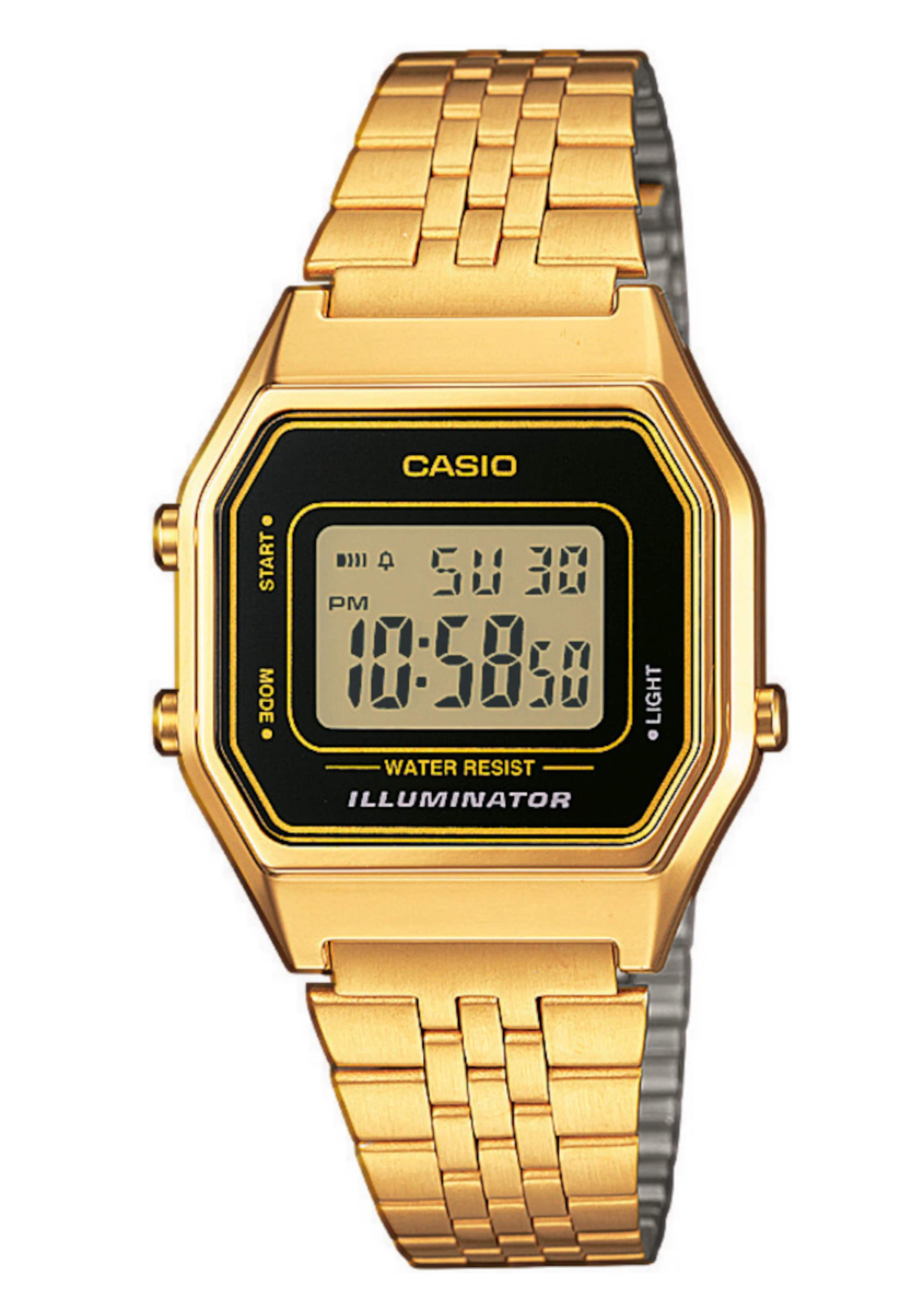 

CASIO Цифровые часы в золотом цвете