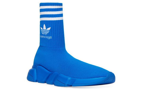 Кроссовки x adidas originals speed 1.0 sneakers 'blue' Balenciaga, синий — фото 2