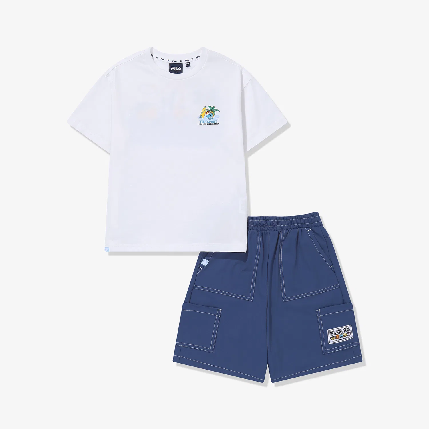Детский комплект Drywave Mr. Men Little Miss Vacance Venturi синий от Fila Kids