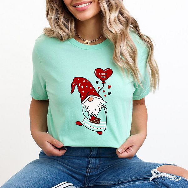 

Футболка Valentine gnome с коротким рукавом и сердцем Simply Sage Market, Mint, Зеленый, Футболка Valentine gnome с коротким рукавом и сердцем Simply Sage Market, Mint