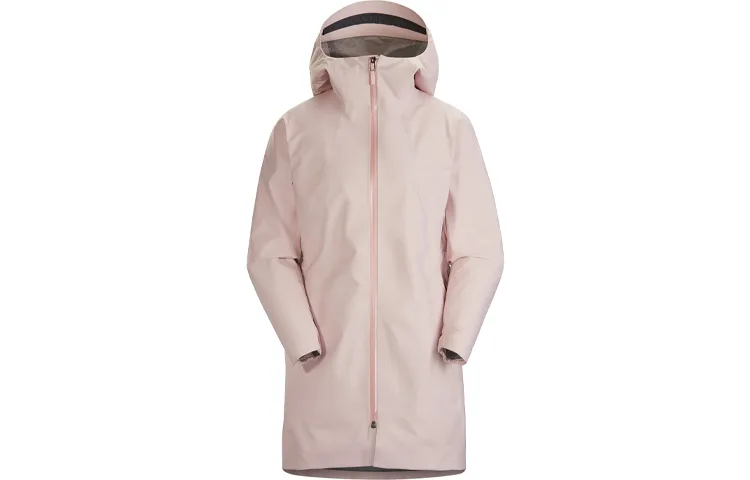 Тренч с капюшоном для женщин Moderate Others Arcteryx, phantasm фиолетовый/phantasm — фото 4