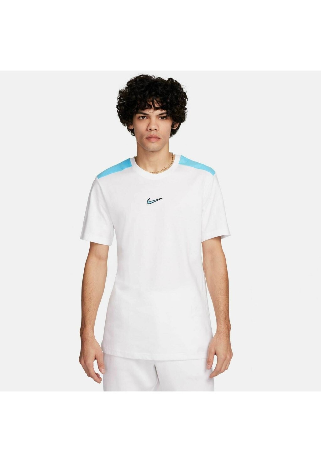 

Футболка с принтом Nike Sportswear, цвет weiss blau