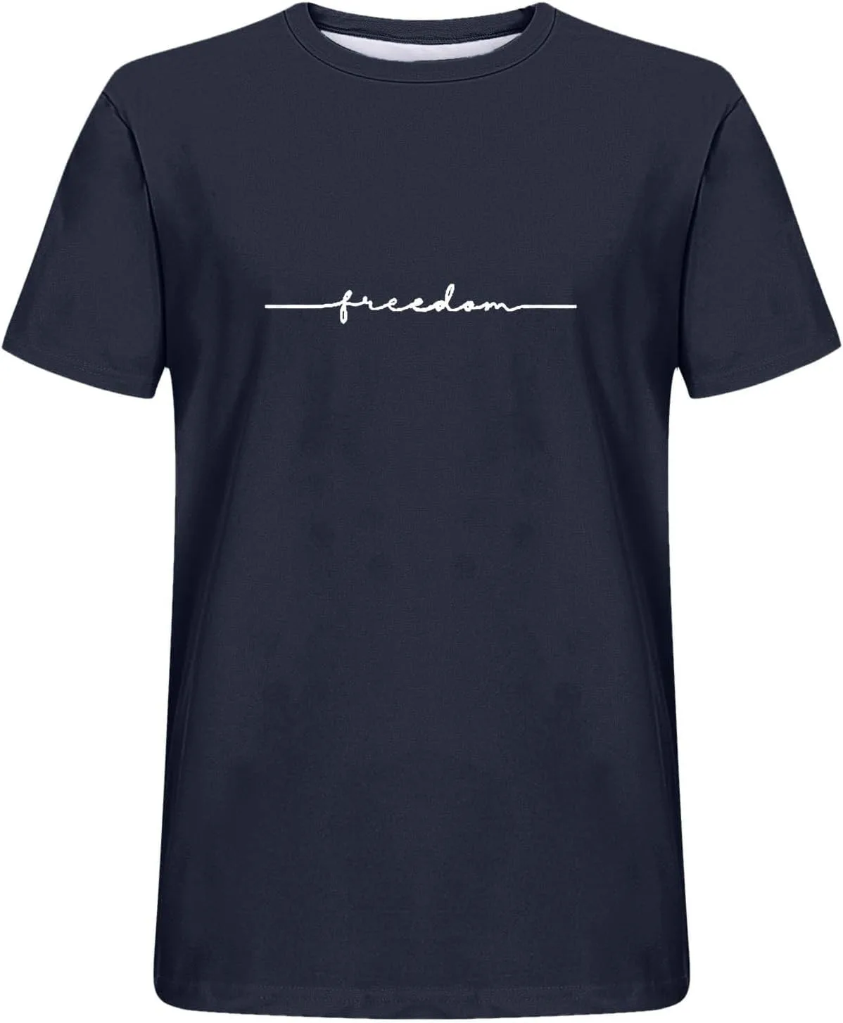 Футболка мужская Basic Tees с коротким рукавом и круглым вырезом — фото 4