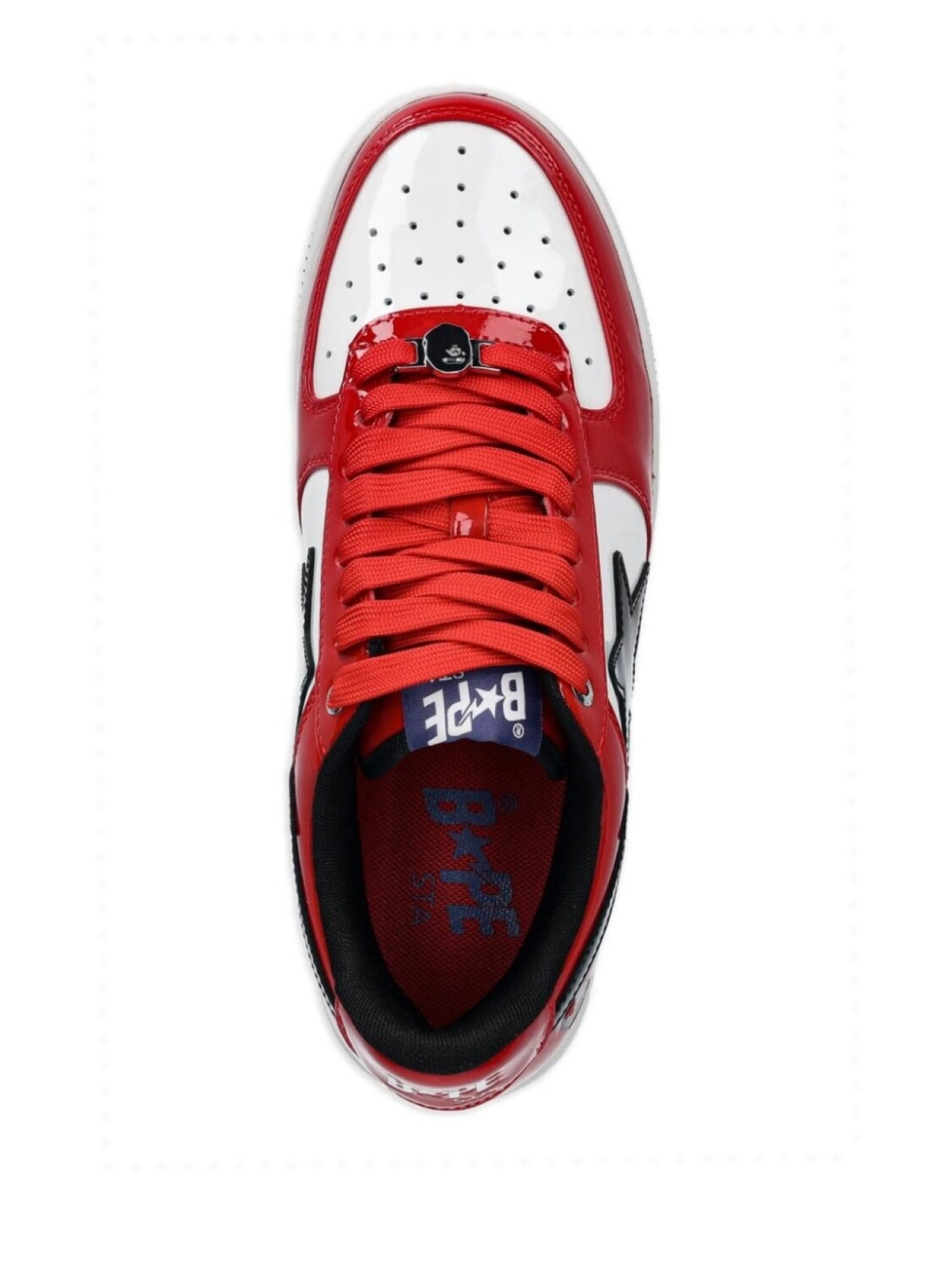 A BATHING APE кроссовки Bape STA, красный — фото 4