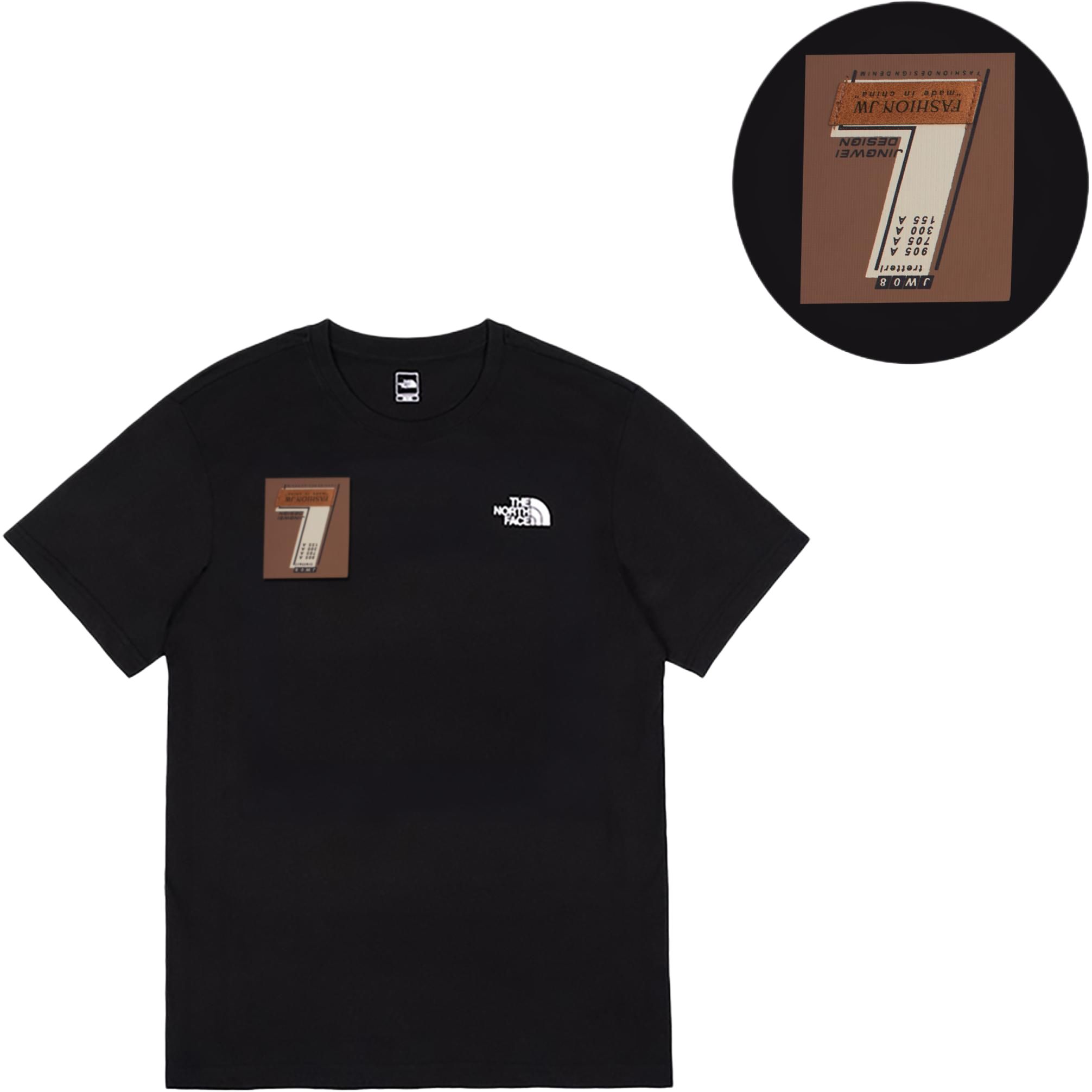 

THE NORTH FACE Футболка мужская черная, Черный, THE NORTH FACE Футболка мужская черная