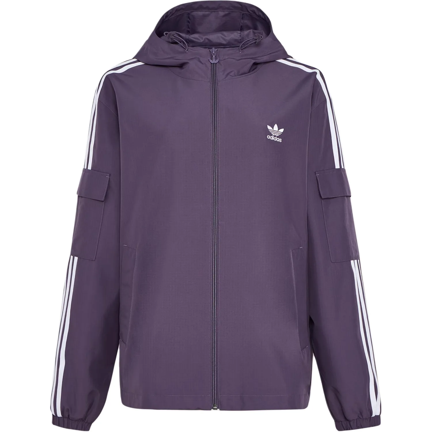 Куртка Stag Track унисекс Adidas Originals, темно-фиолетовый