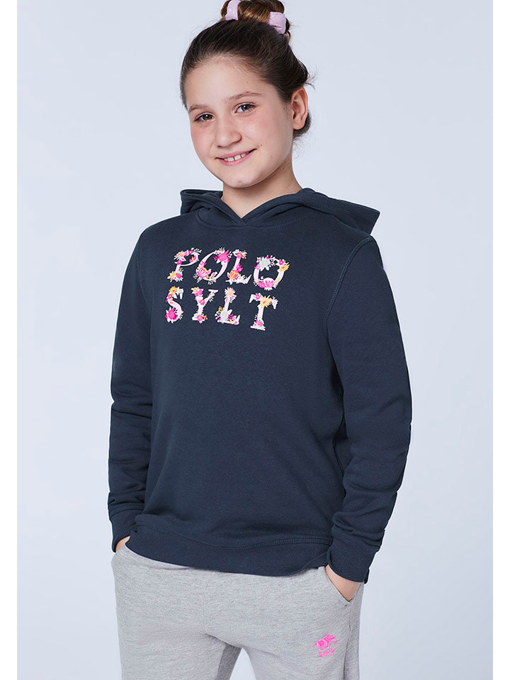 

Пуловер с капюшоном Polo Sylt, темно-синий