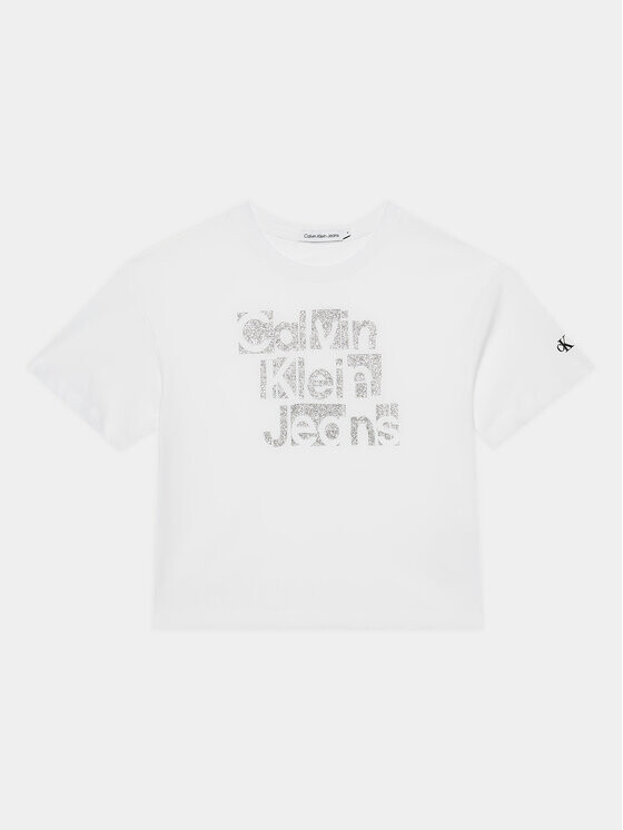 

Футболка стандартного кроя Calvin Klein, белый