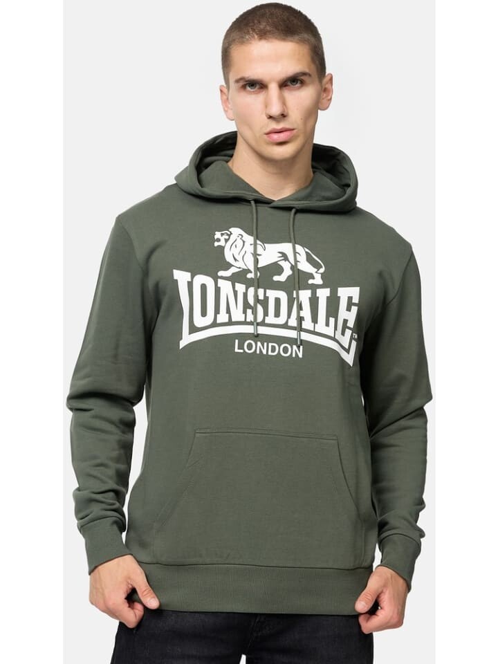 

Толстовка Lonsdale Hoodie, зеленый
