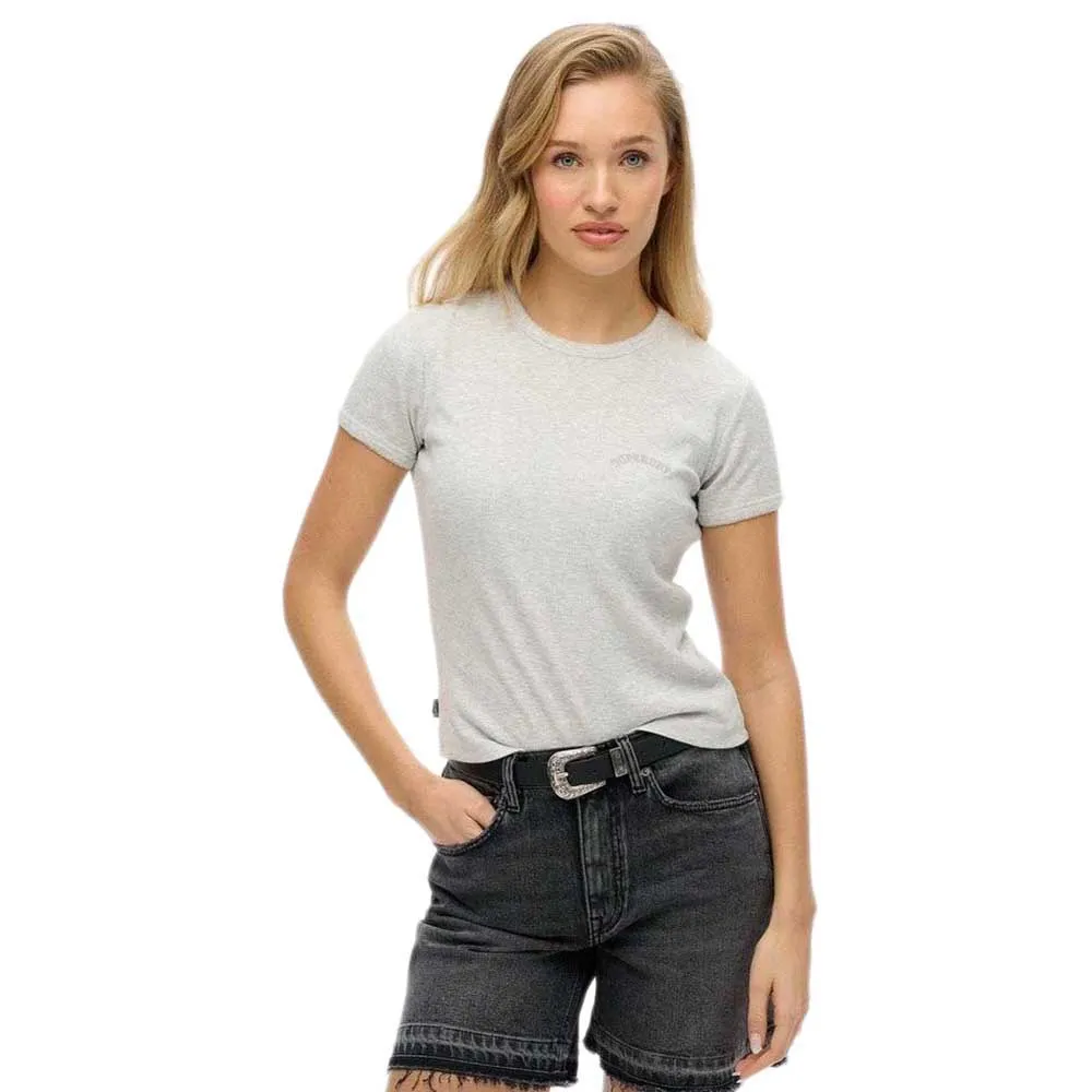 

Футболка с коротким рукавом Superdry Essential Logo, серый