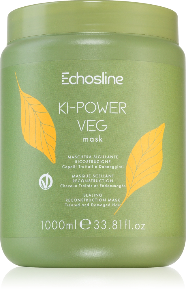 

Ki-Power veg mask восстанавливающая маска для поврежденных волос Echosline, 1000 мл