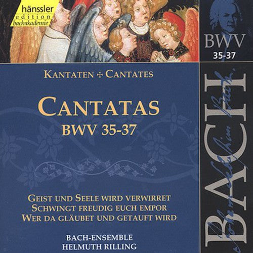 

CD диск Bach / Gachinger Kantorei / Rilling: Sacred Cantatas BWV 35 36 37