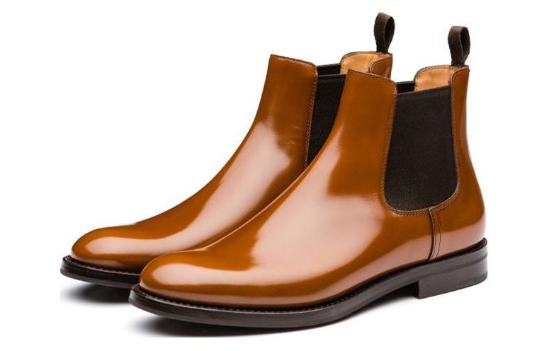 Monmouth Chelsea Boots Женские Жёлтые Ботильоны CHURCH'S — фото 4