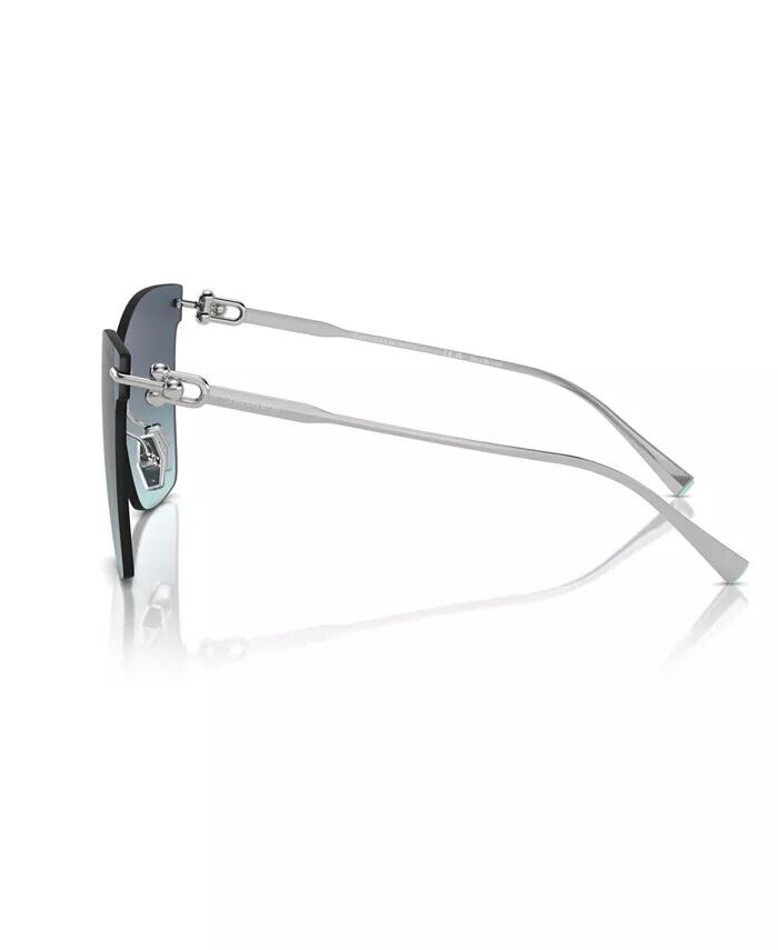 Женские солнцезащитные очки, Tf3103K Tiffany & Co., серебро — фото 4