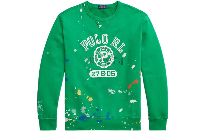 

Футболка поло мужская зеленая Polo Ralph Lauren