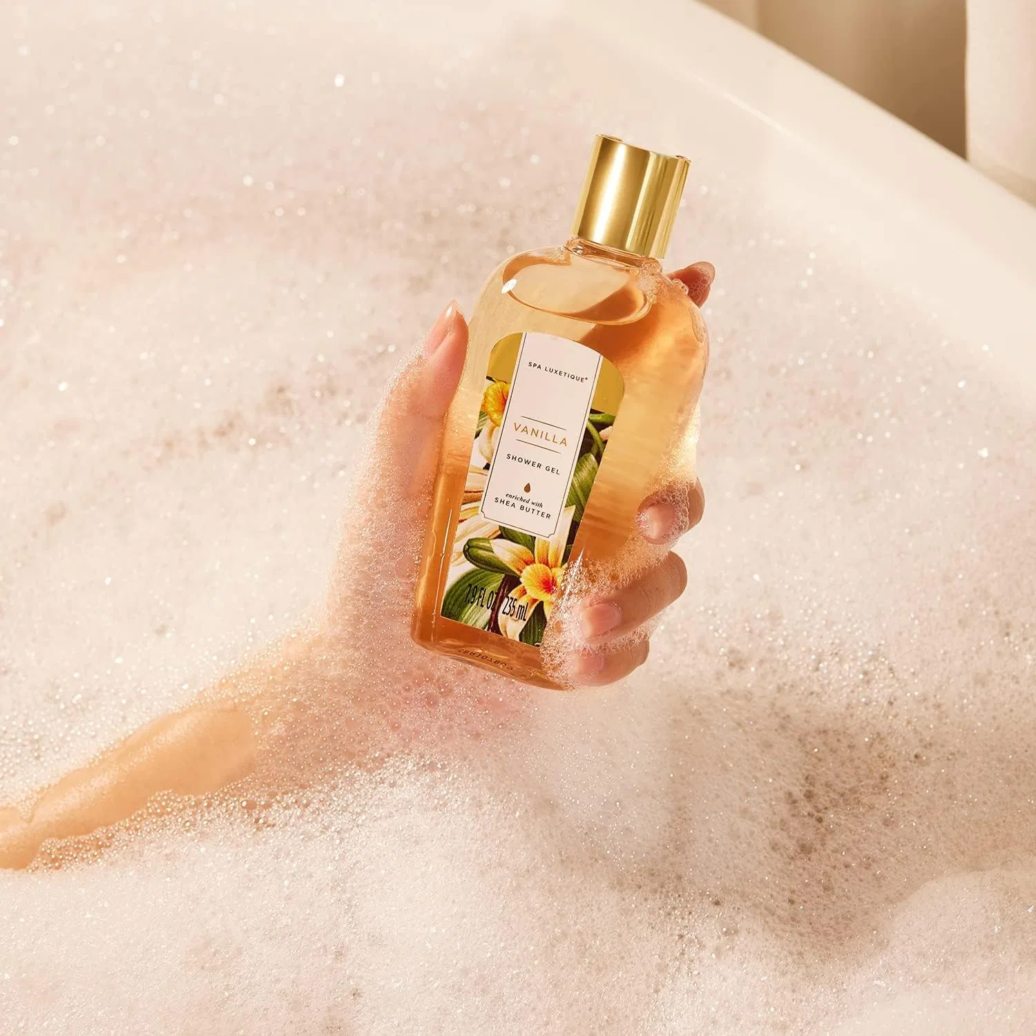 Подарочный набор для ванны SPA LUXETIQUE с ароматом ванили, 12 предметов Spa Luxetique — фото 3