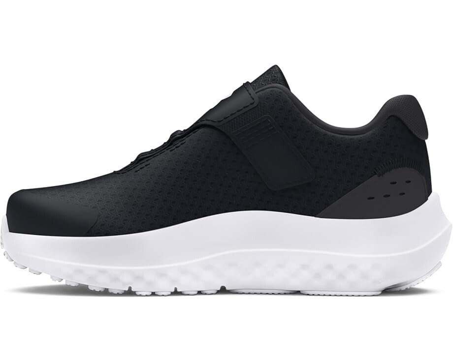 Кроссовки Under Armour Kids Infant Surge 4 Alternate Closure, цвет Black/Anthracite/White — фото 4