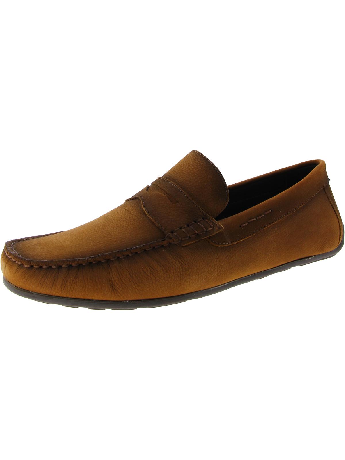 

Мужские кожаные пенни-лоферы Charlton St Marc Joseph, цвет havana nubuck grainy