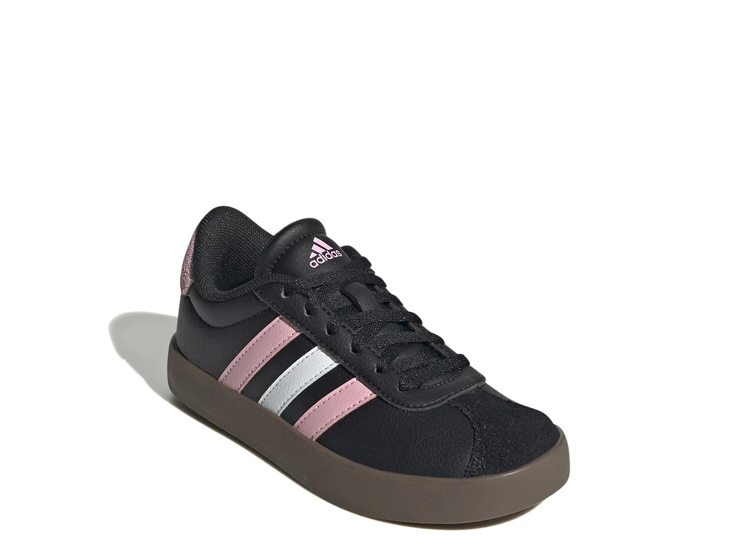 

Кроссовки VL Court Sneaker Adidas, черный/розовый