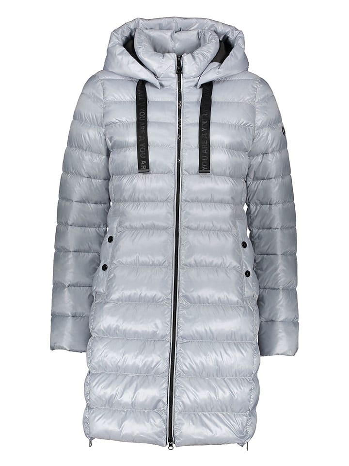 

Fuchs Schmitt Стеганое пальто серебристого цвета