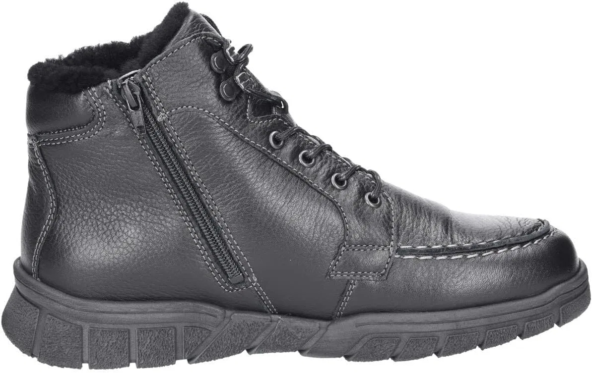 Ботинки Waldläufer H-Lino Width H Warm Lining Black — фото 4