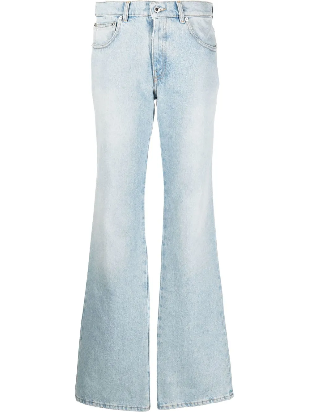 

Расклешенные джинсы Bleach Baby OFF-WHITE, синий