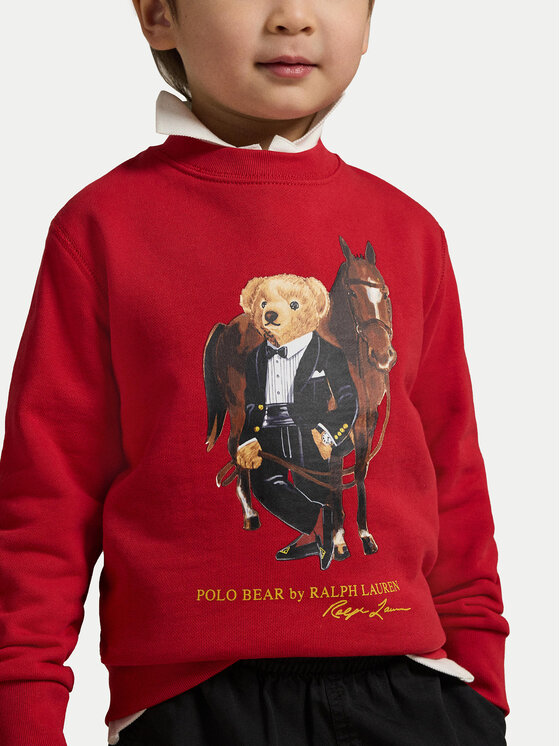 Свитшот regular fit 322A10261003 Polo Ralph Lauren, красный — фото 3