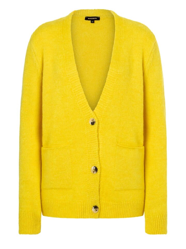

Кардиган More & More Strickjacke, желтый