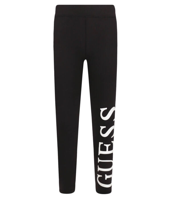 

Леггинсы Guess Slim Fit, черный / белый